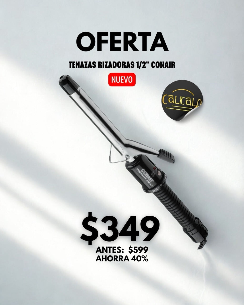 Tenazas Rizadoras 1/2 Conair